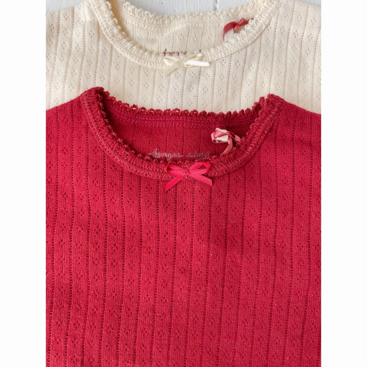 Premium Konges Sljd Red Dahlia Minnie Blouse Gots