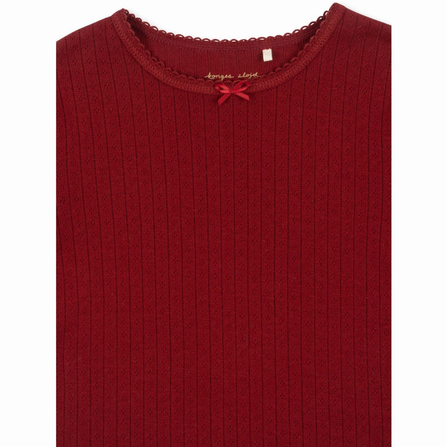 Premium Konges Sljd Red Dahlia Minnie Blouse Gots