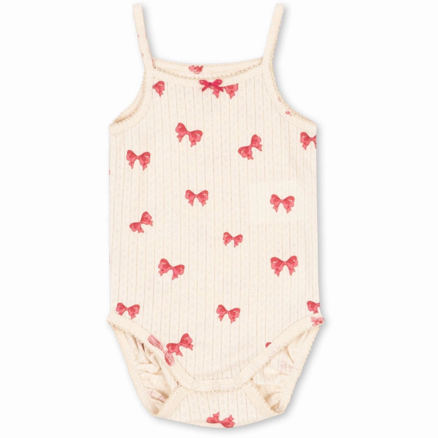 Premium Konges Sljd Rosia Bow Minnie Strap Body Gots Pleat