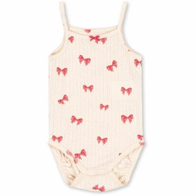 Premium Konges Sljd Rosia Bow Minnie Strap Body Gots Pleat