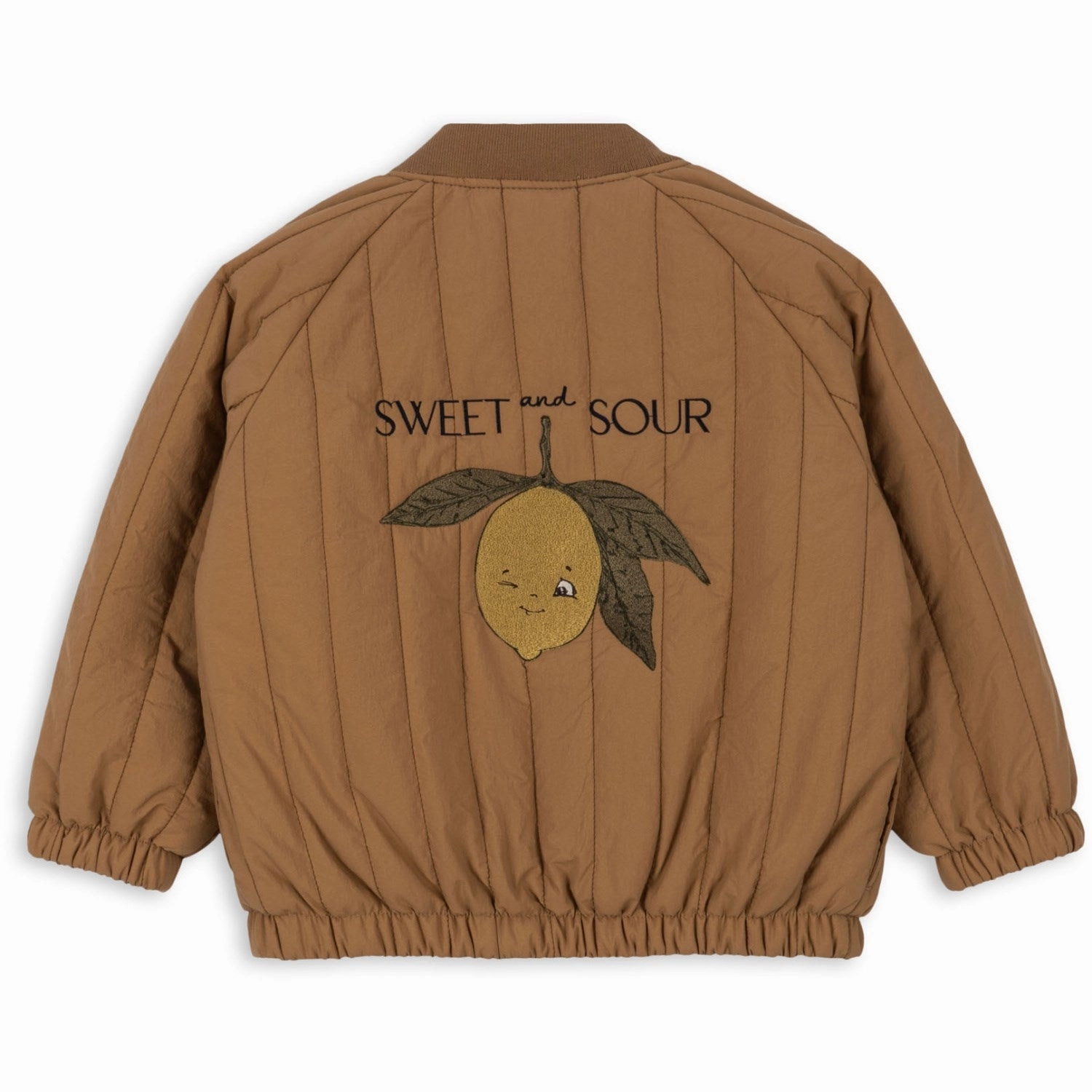 Premium Konges Sljd Tobbaco Brown Juno Bomber Jacket