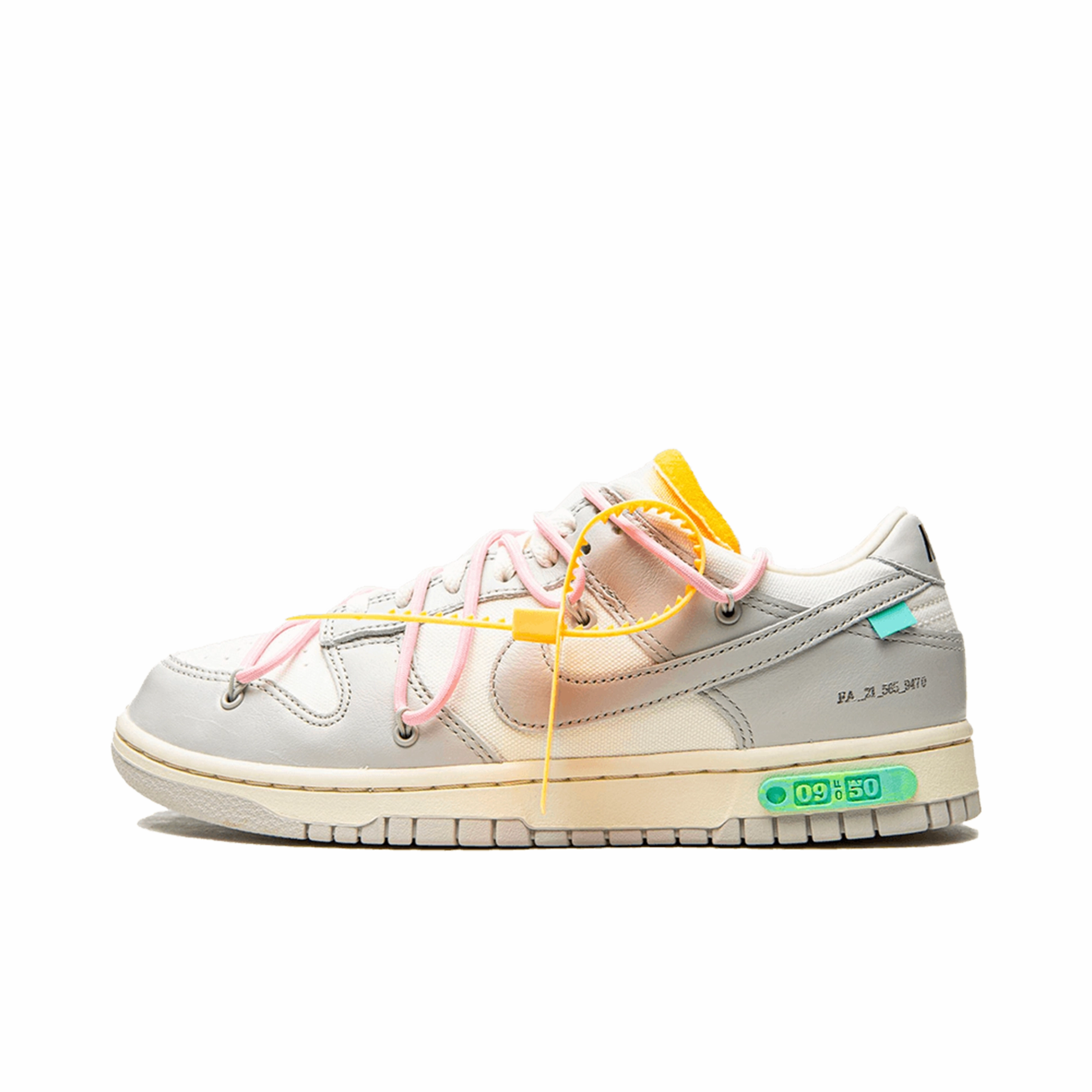 Premium leather goods Nike Dunk Low Off-White Lot 9 Premium craftsmanship