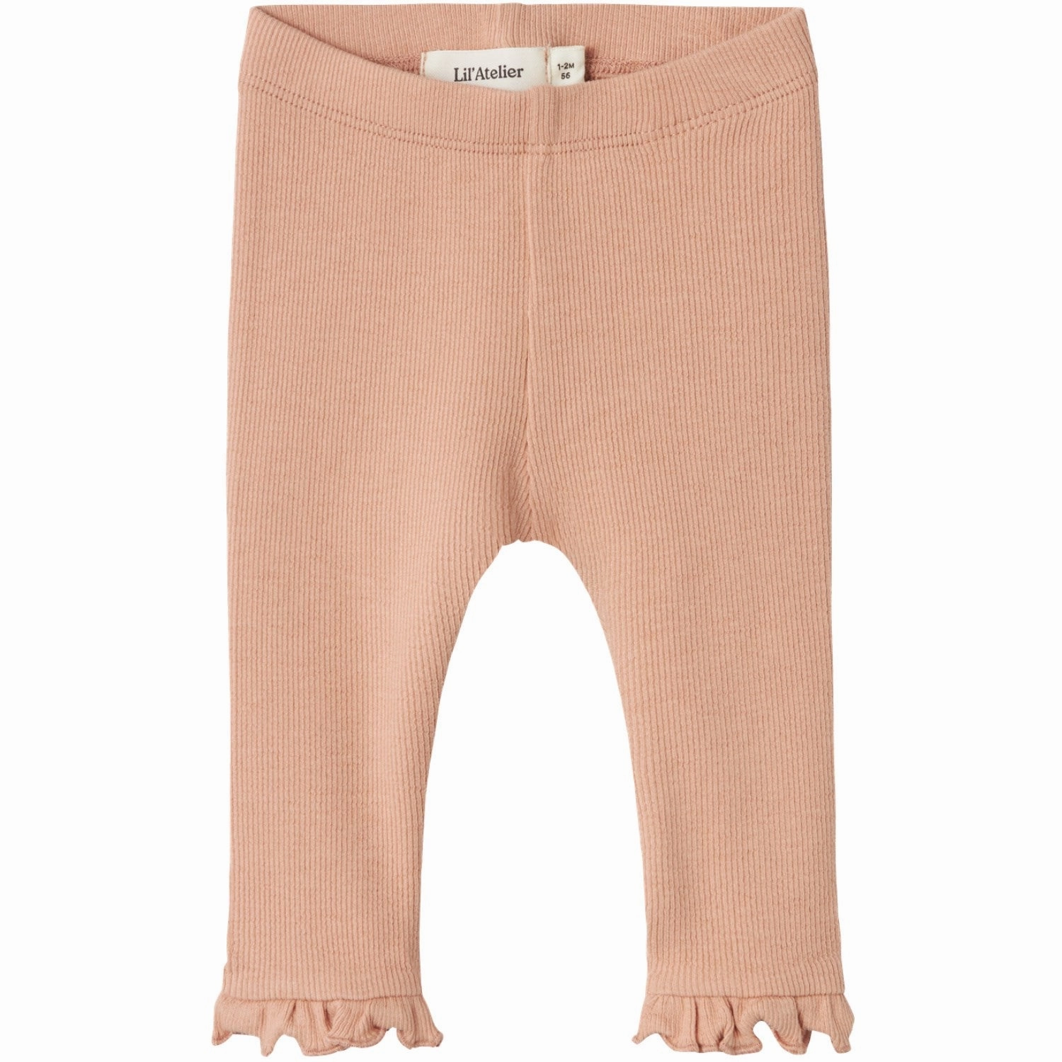 Premium Lil'Atelier Mahochany Rose Gago Dia Slim Leggings Oversized