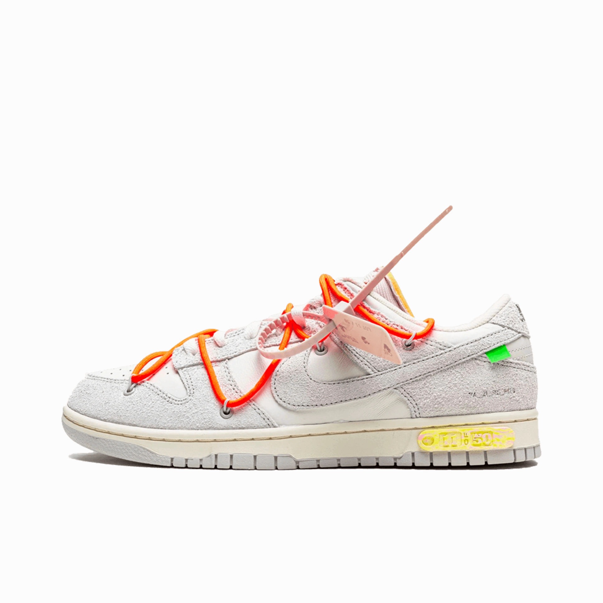 Premium materials Nike Dunk Low Off-White Lot 11 Exclusive footwear