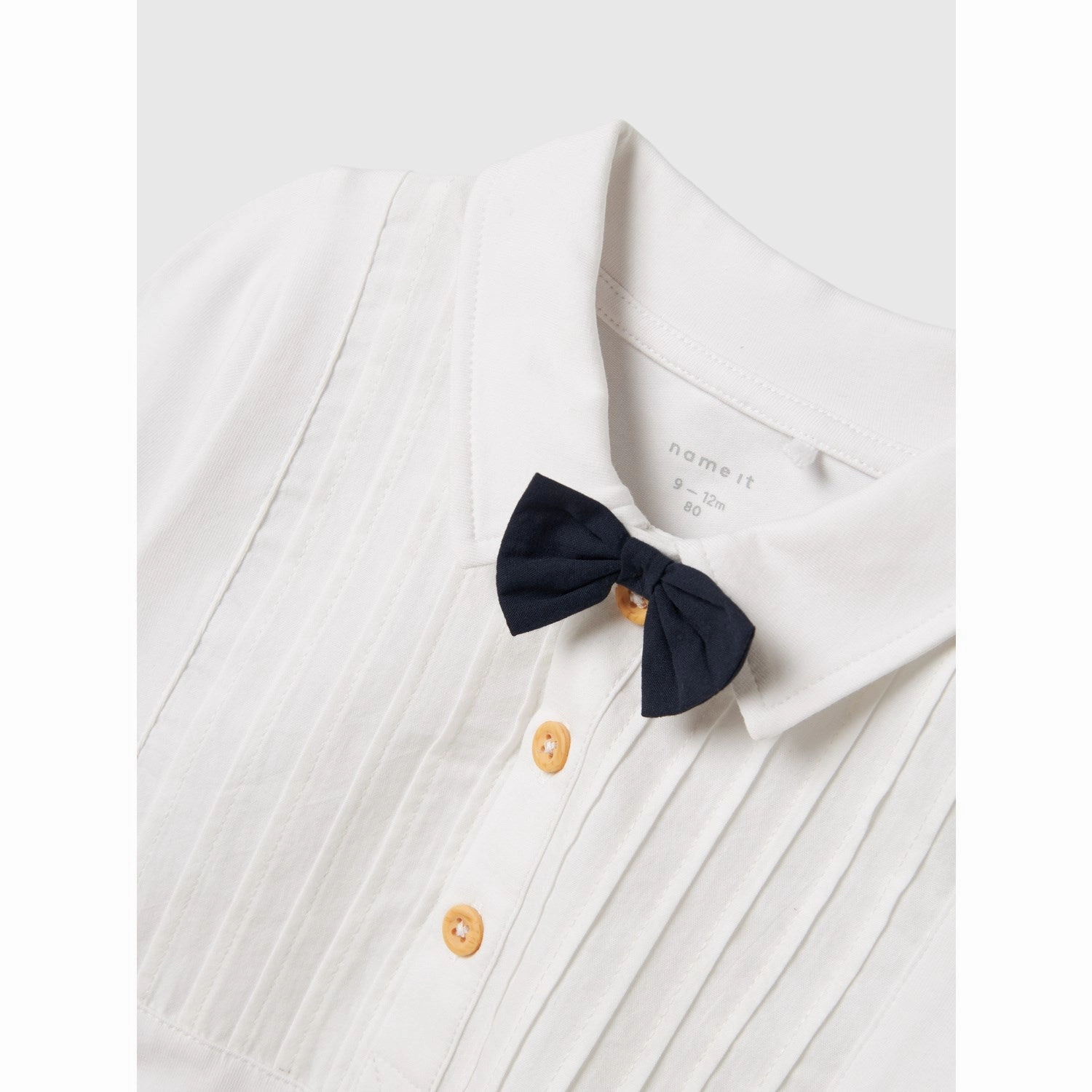 Premium Name It Bright White Rumle Blouse