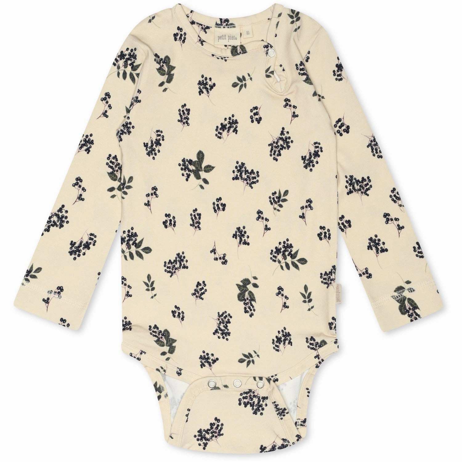 Premium Petit Piao Elderberry Aop Body Printed Comfortable