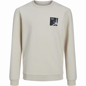 Premium Quality Jack & Jones Junior Moonbeam Filo Sweatshirt Timeless