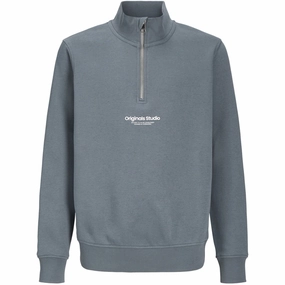 Premium Quality Jack & Jones Junior Stormy Weather Vesterbro Sweatshirt Quarter Zip Noos Captivating
