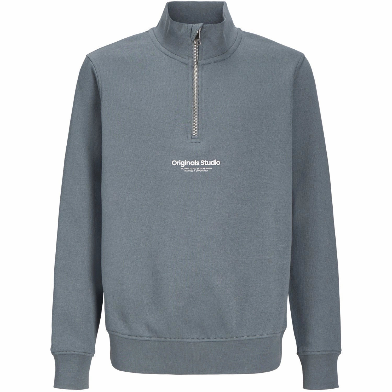 Magnetic Jack & Jones Junior Stormy Weather Vesterbro Sweatshirt Quarter Zip Noos Regal
