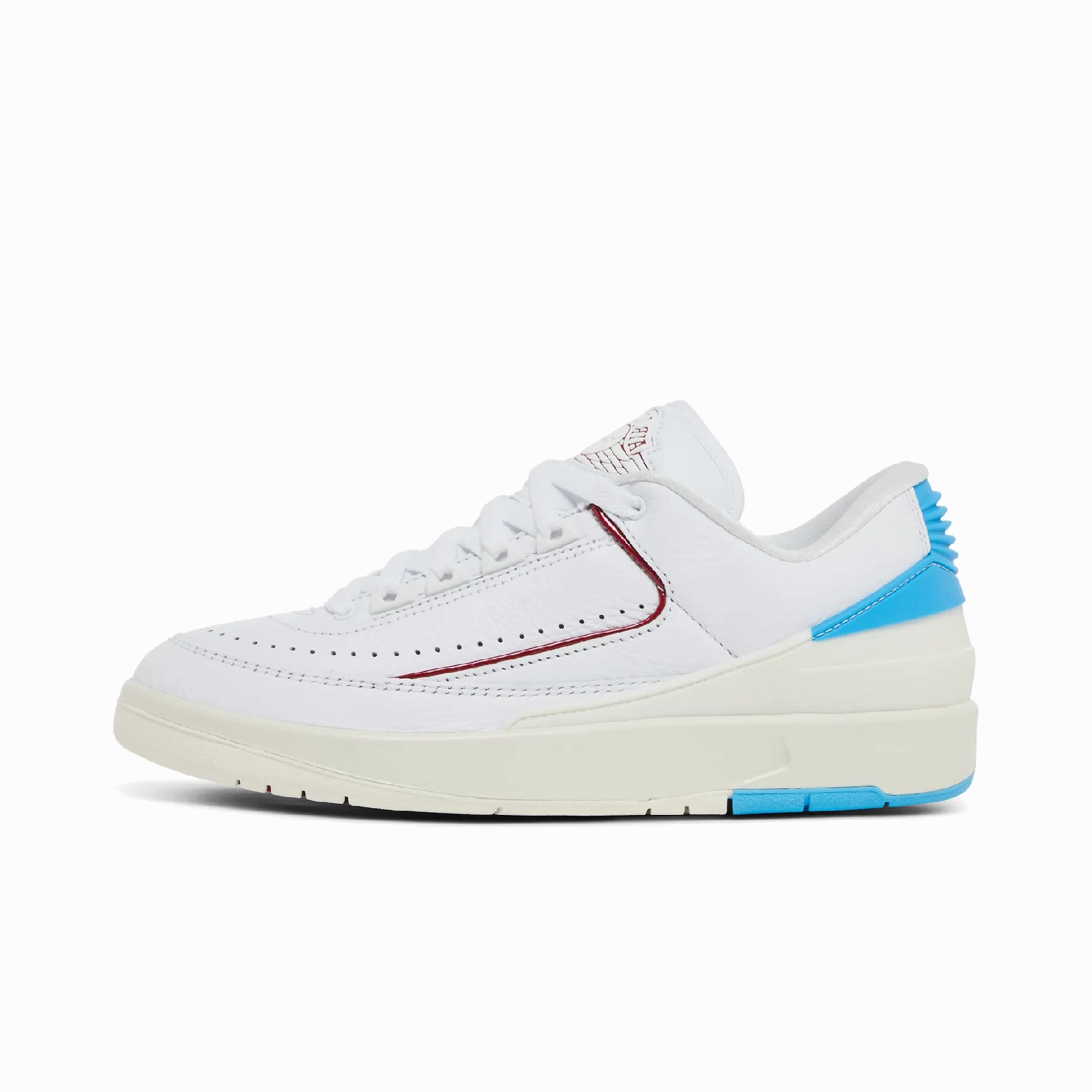 Premium quality Jordan 2 Retro Low UNC to CHI (Women's) Premium leather goods