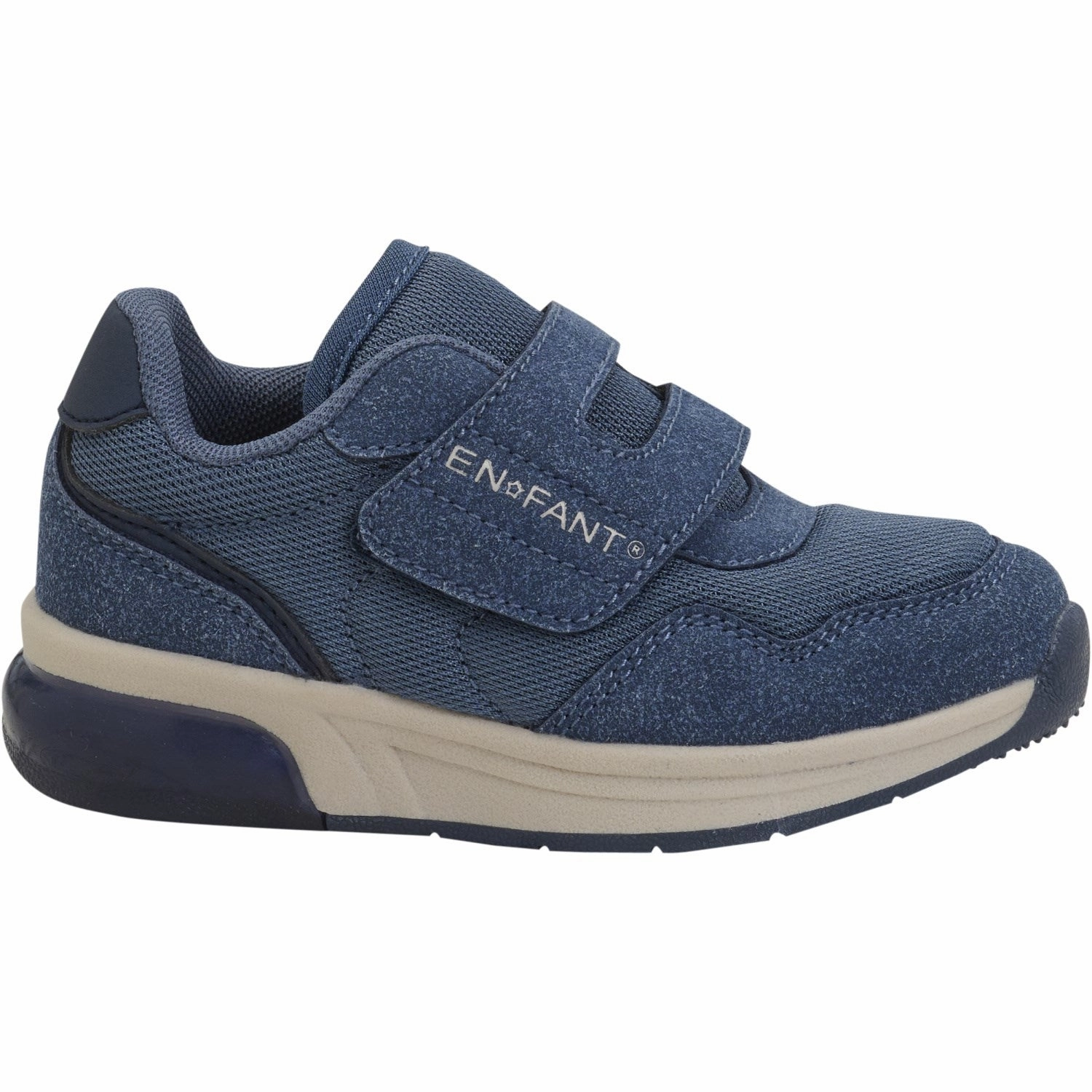 Premium shoes En Fant Vintage Indigo Sneakers Velcro w. Light