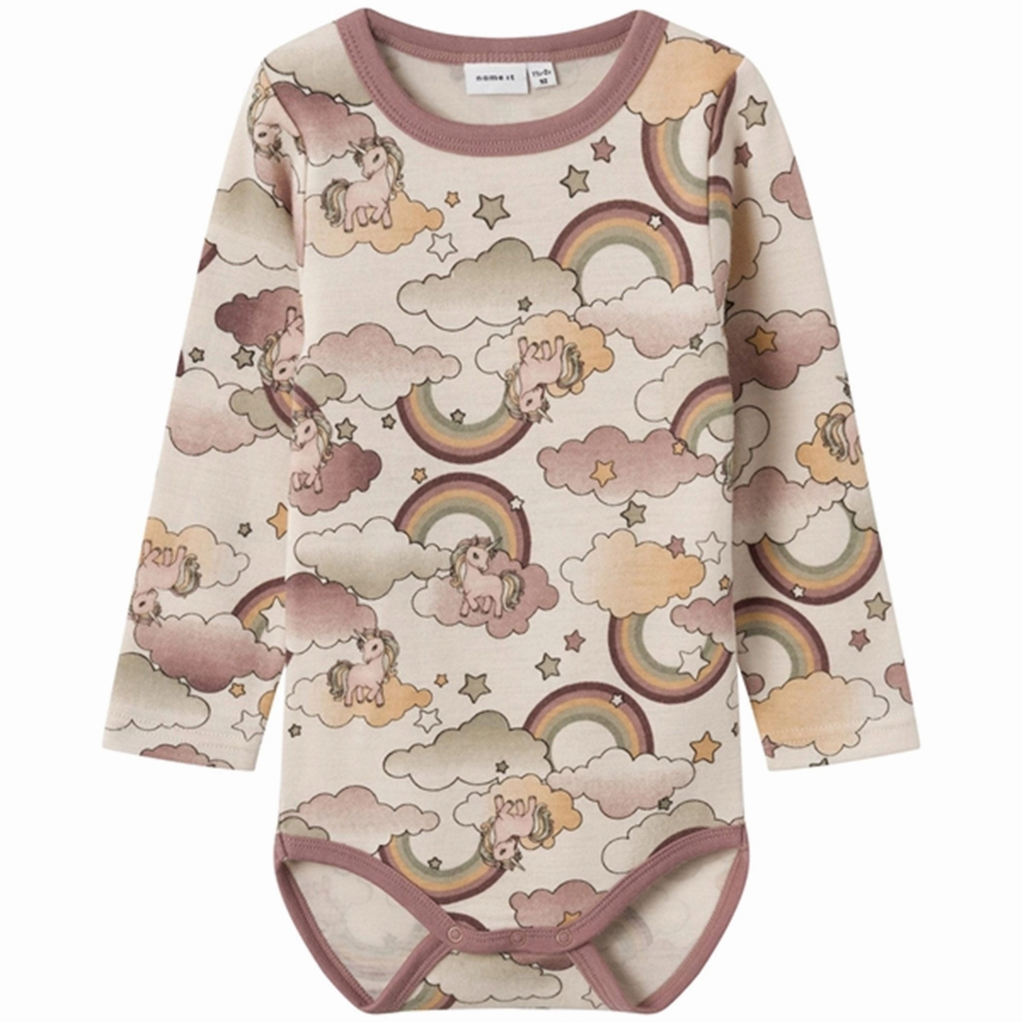 Charismatic Name it Moonbeam Willitus Wool Body AOP Sleek