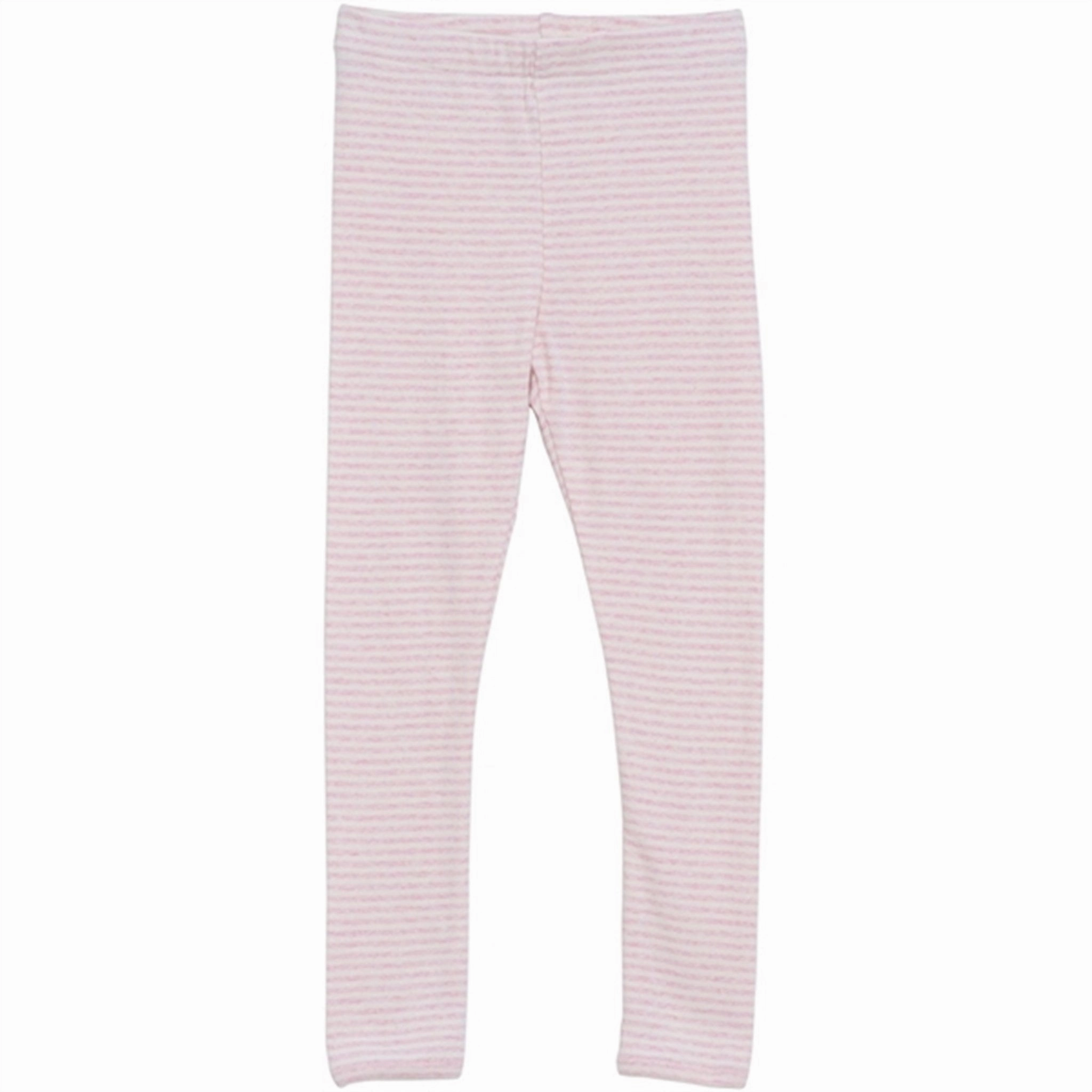 Serendipity Rosebud/Offwhite Stripe Leggings Sumptuous Expressive