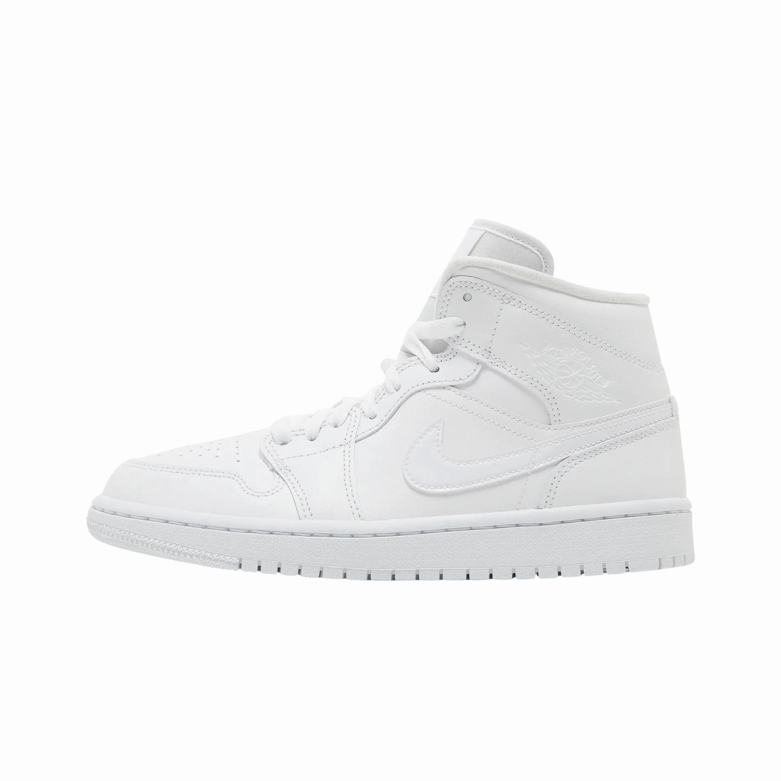 Prestige wear Jordan Mid Triple White 2022 (Women's) Luxury footwear