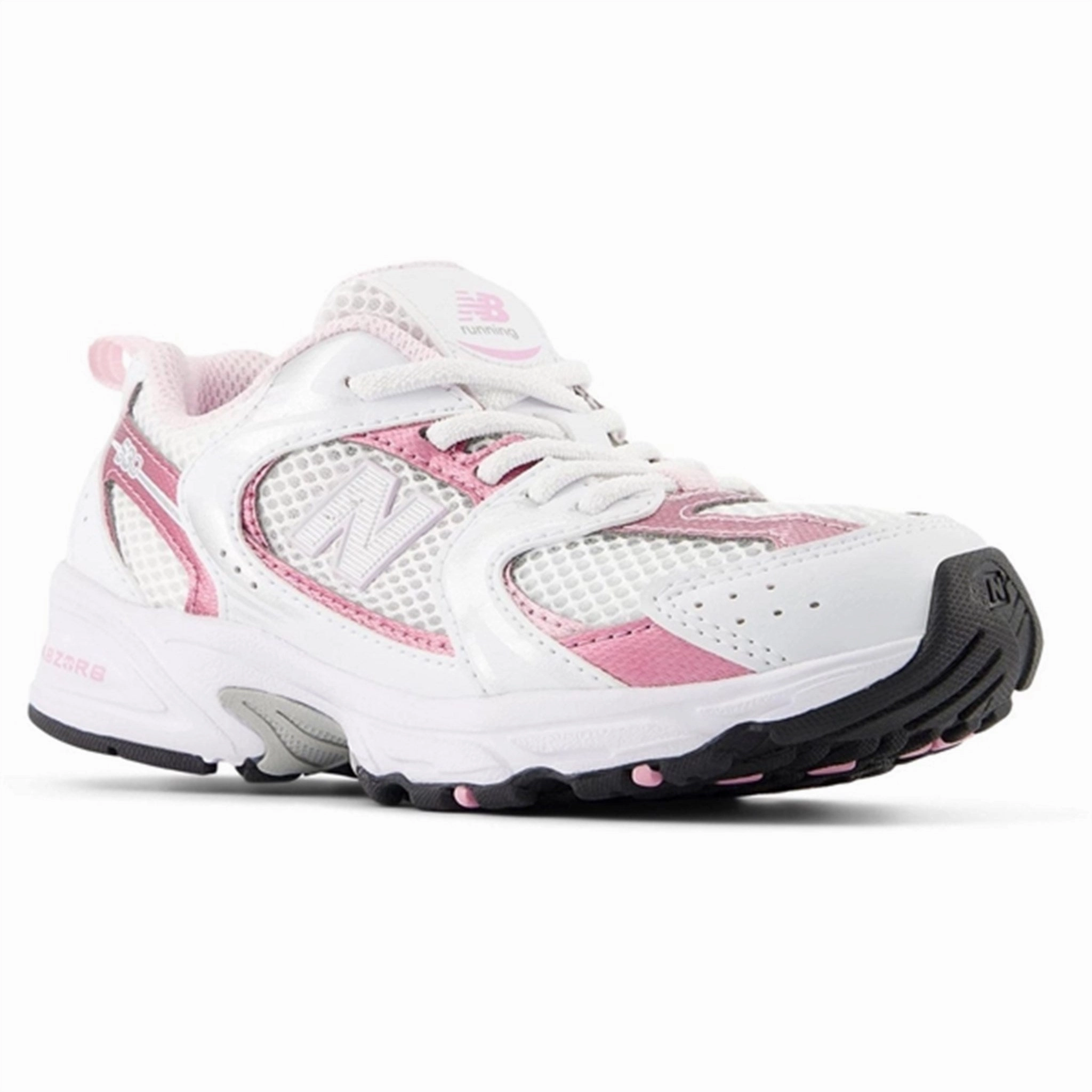Printed shoes New Balance 530 Kids Bungee Lace Sneakers White