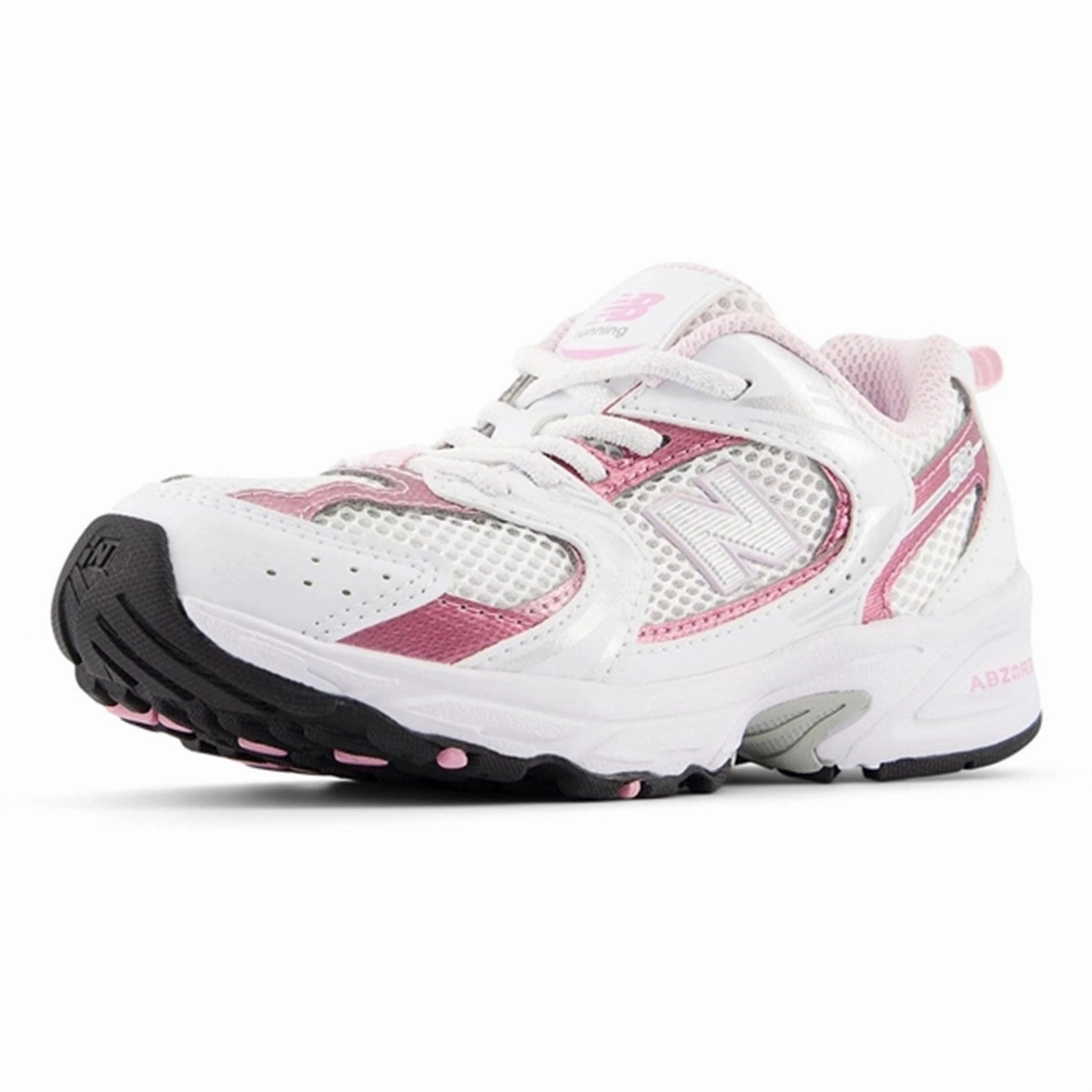 Printed shoes New Balance 530 Kids Bungee Lace Sneakers White