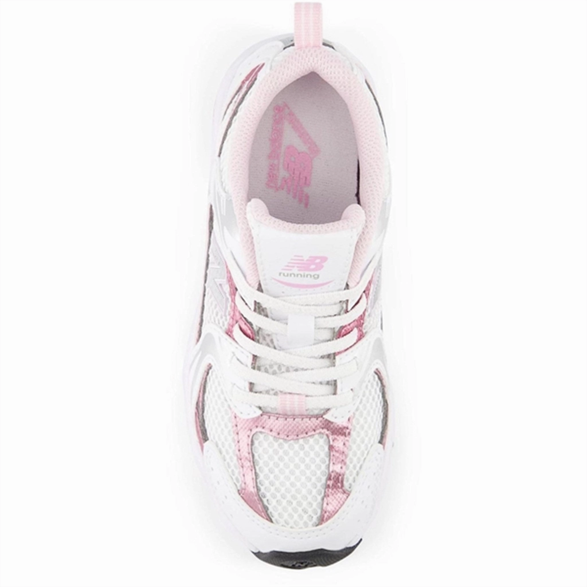 Printed shoes New Balance 530 Kids Bungee Lace Sneakers White