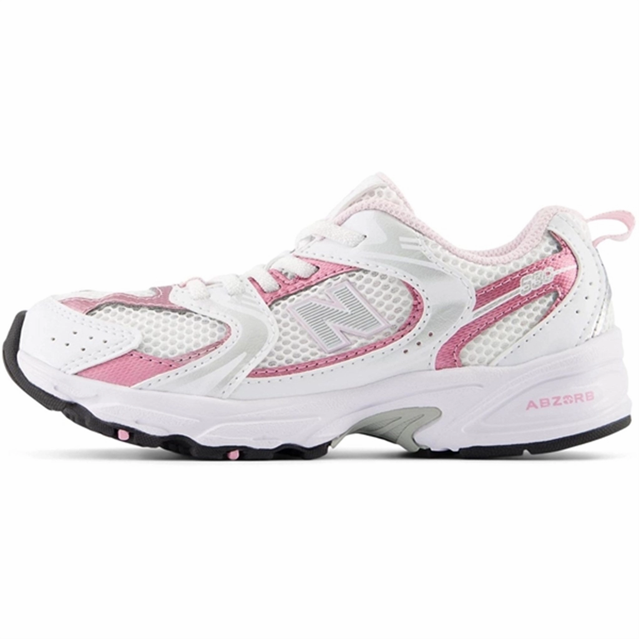 Printed shoes New Balance 530 Kids Bungee Lace Sneakers White