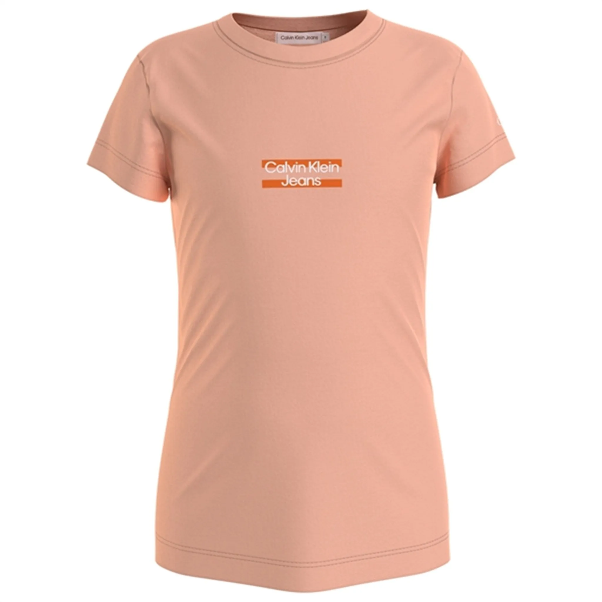 Alluring Calvin Klein Hero Logo Slim Fit T-Shirt Fresh Cantaloupe Universal