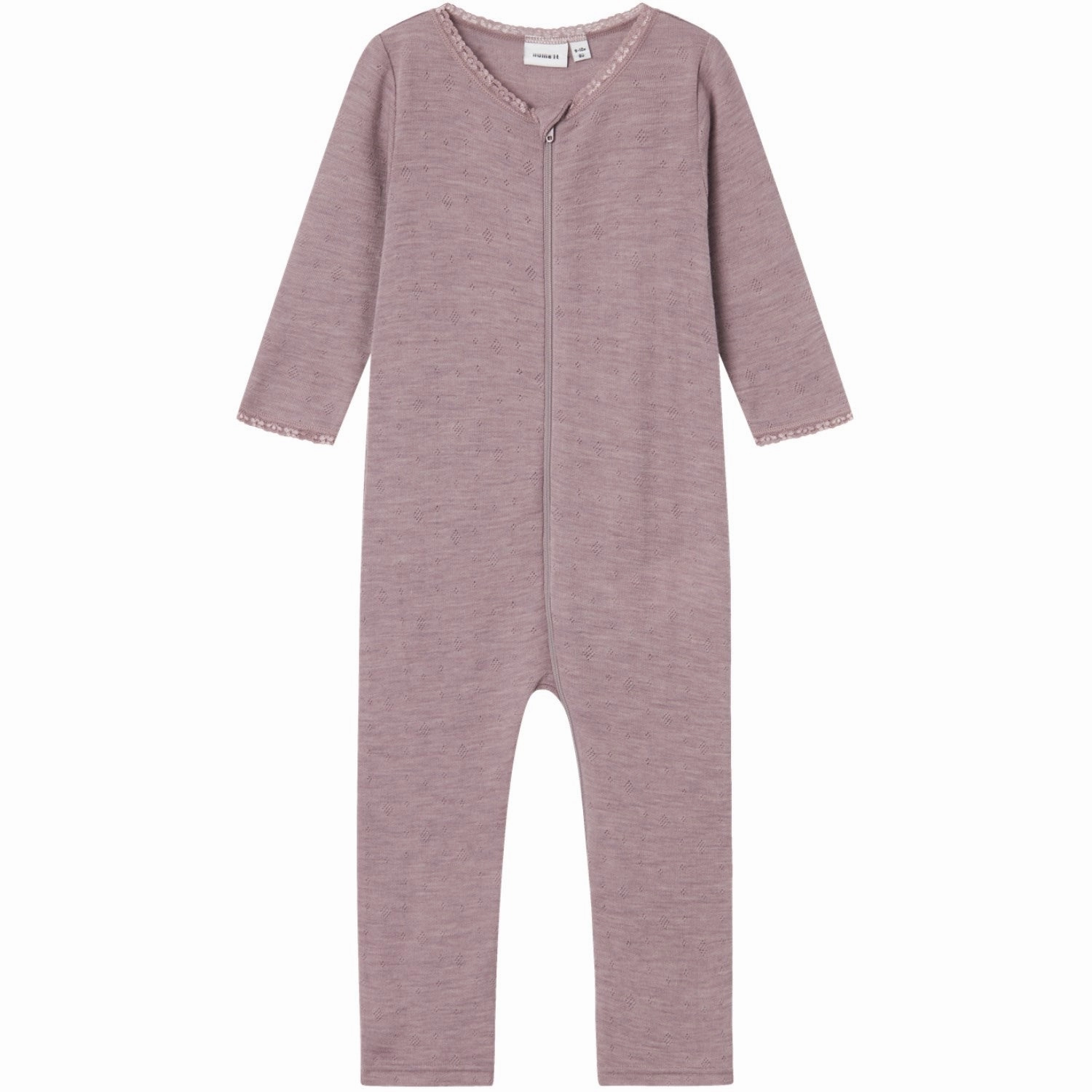 Pristine Name It Purple Dove Wang Wool Needle Nightsuit Solid Noos Iconic Brand