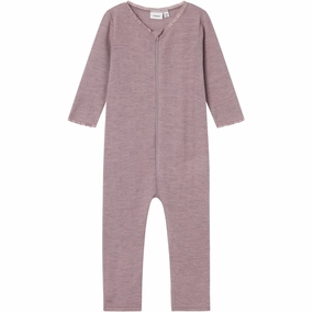 Pristine Name It Purple Dove Wang Wool Needle Nightsuit Solid Noos Iconic Brand