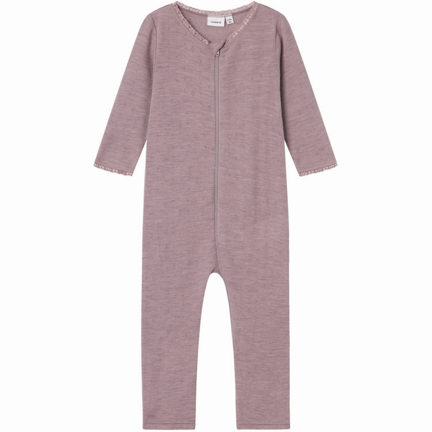 Visionary Name It Purple Dove Wang Wool Needle Nightsuit Solid Noos Trend