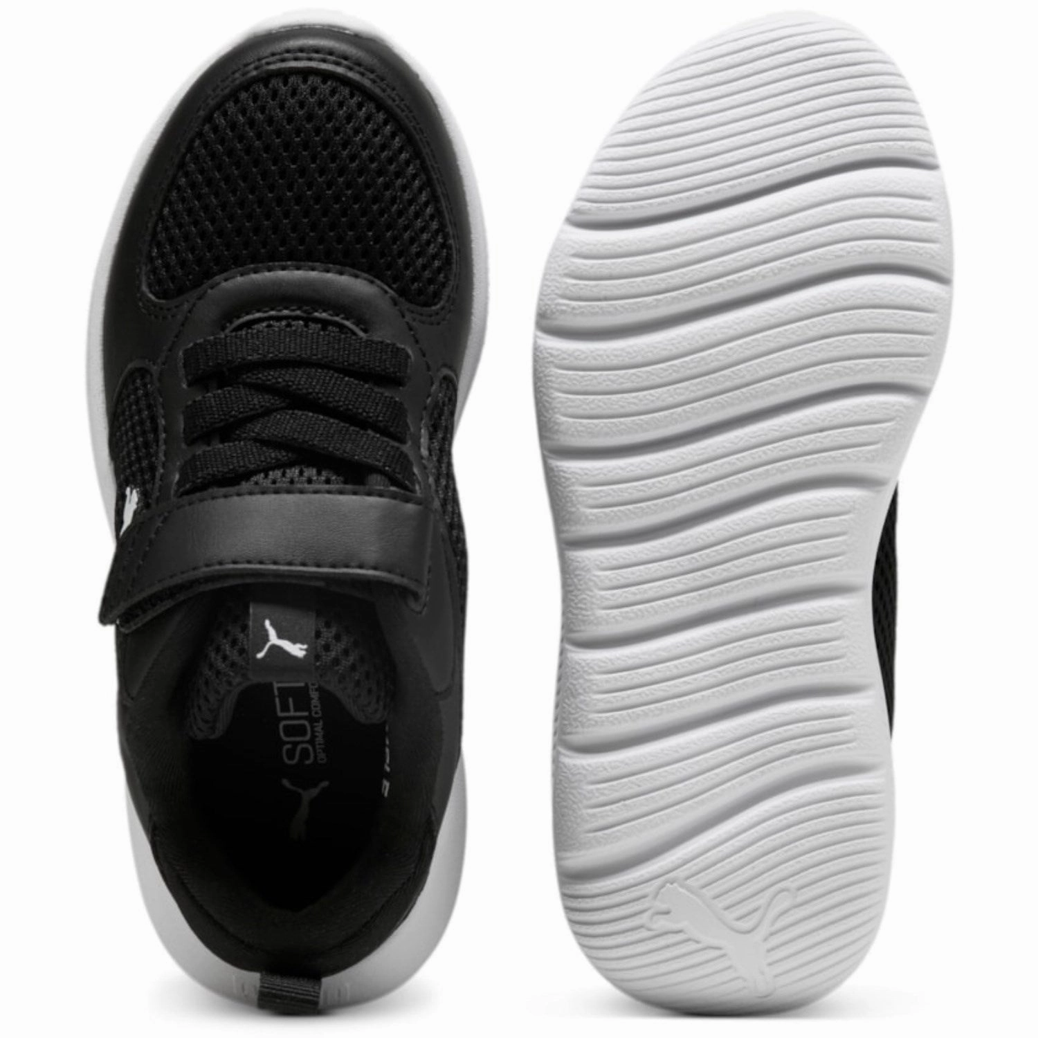Puma Black Fun Racer 2 AC  PS Sneakers Work shoes