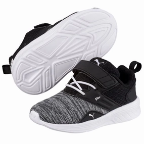 Puma Comet V Infant Sneakers White/Black Slippers Espadrilles