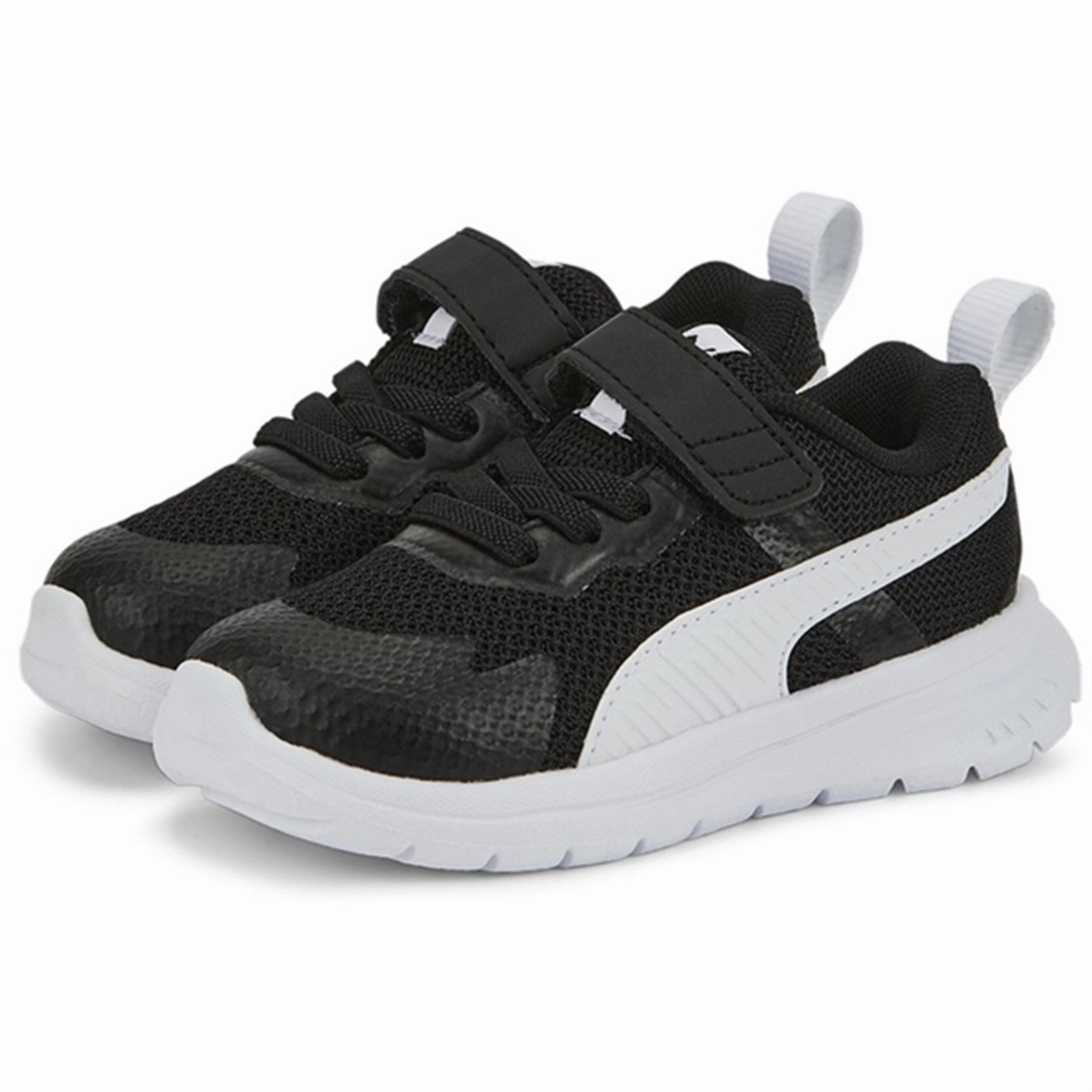Puma Evolve Run Mesh Ac  Inf Sneakers Black Leather shoes Soccer cleats