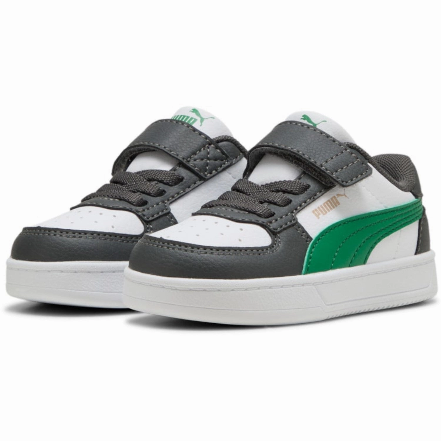 Puma Gray Caven 2.0 AC  Inf Sneakers Oxfords Printed shoes