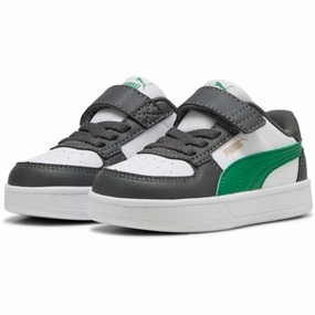 Puma Gray Caven 2.0 AC  Inf Sneakers Oxfords Printed shoes