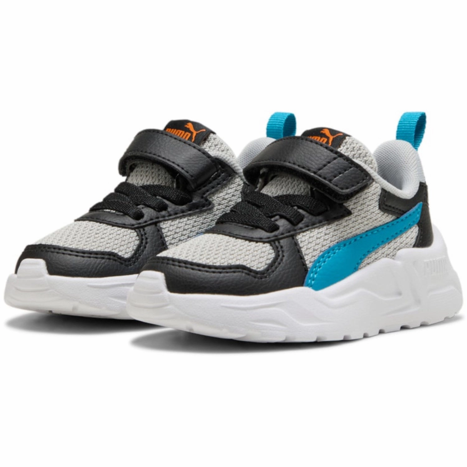 Puma Gray Trinity Lite AC  Inf Sneakers Formal shoes Metallic shoes