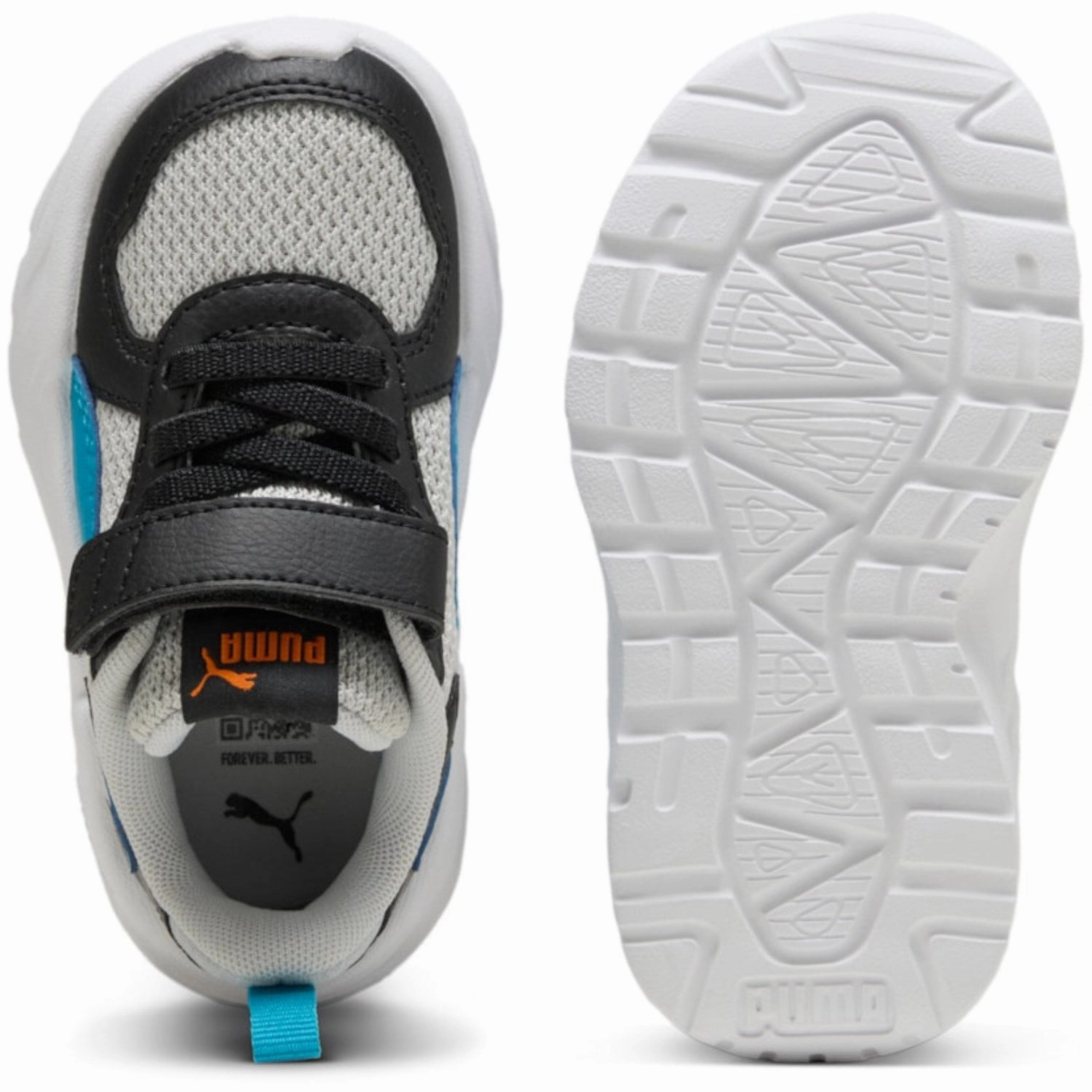 Puma Gray Trinity Lite AC  Inf Sneakers Formal shoes