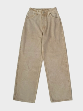 puma new arrivals Pantaloni Donna In Denim Beige A Gamba Dritta new arrivals beyaz elbise foschini dresses new arrivals ladies