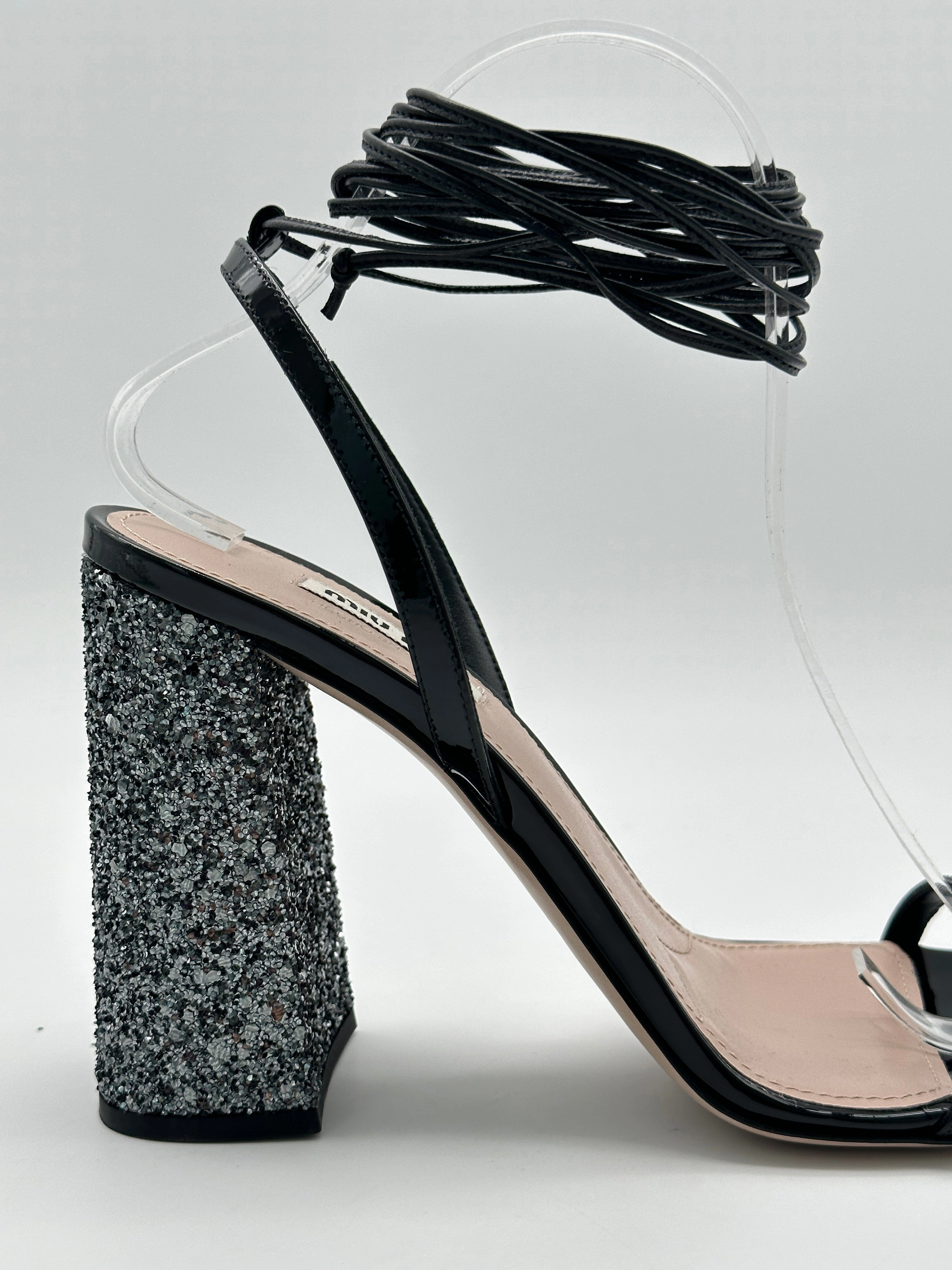 puma new arrivals shoes Sandali In Vernice Con Paillettes new collection shoes
