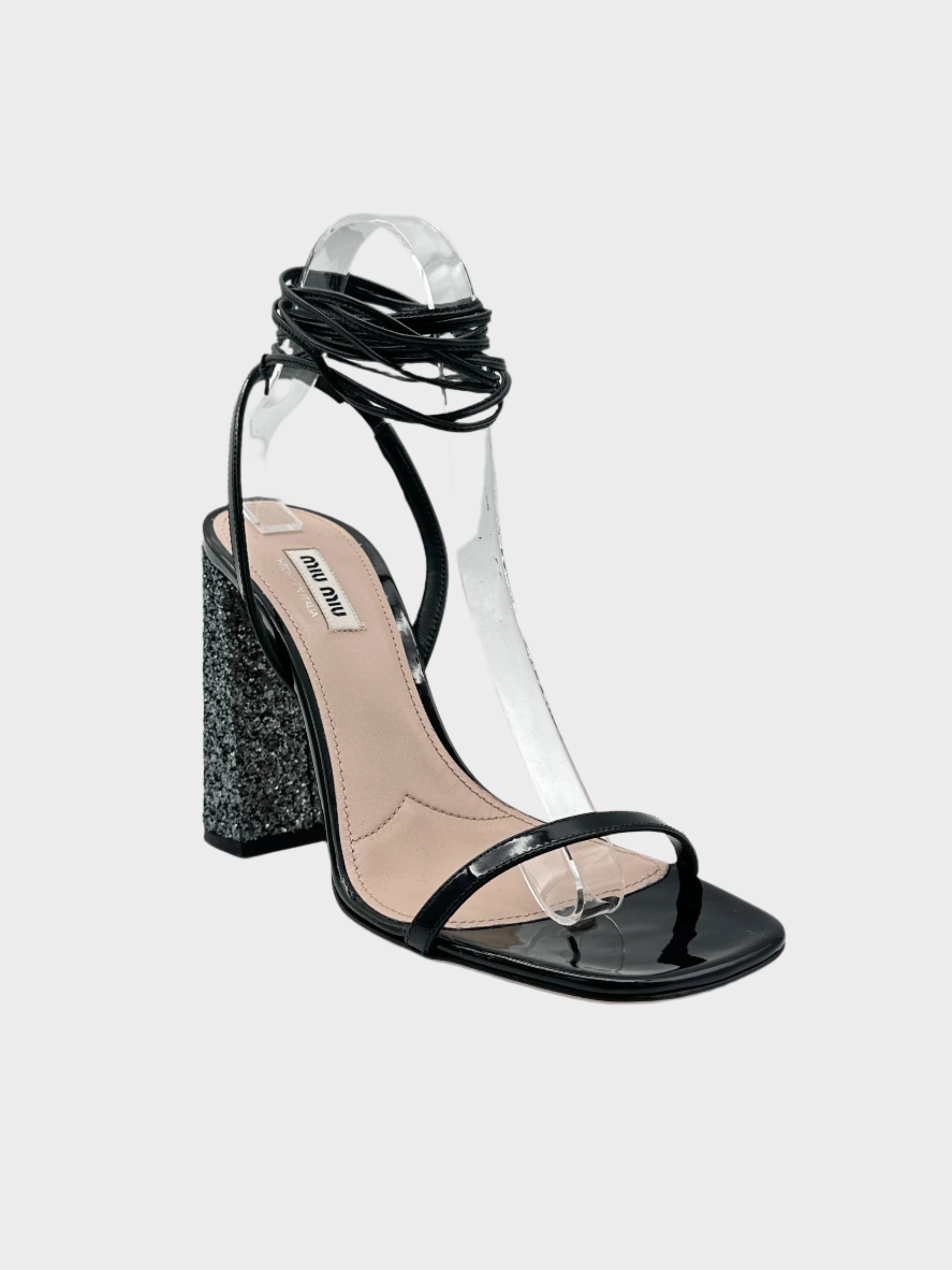 puma new arrivals shoes Sandali In Vernice Con Paillettes new collection shoes