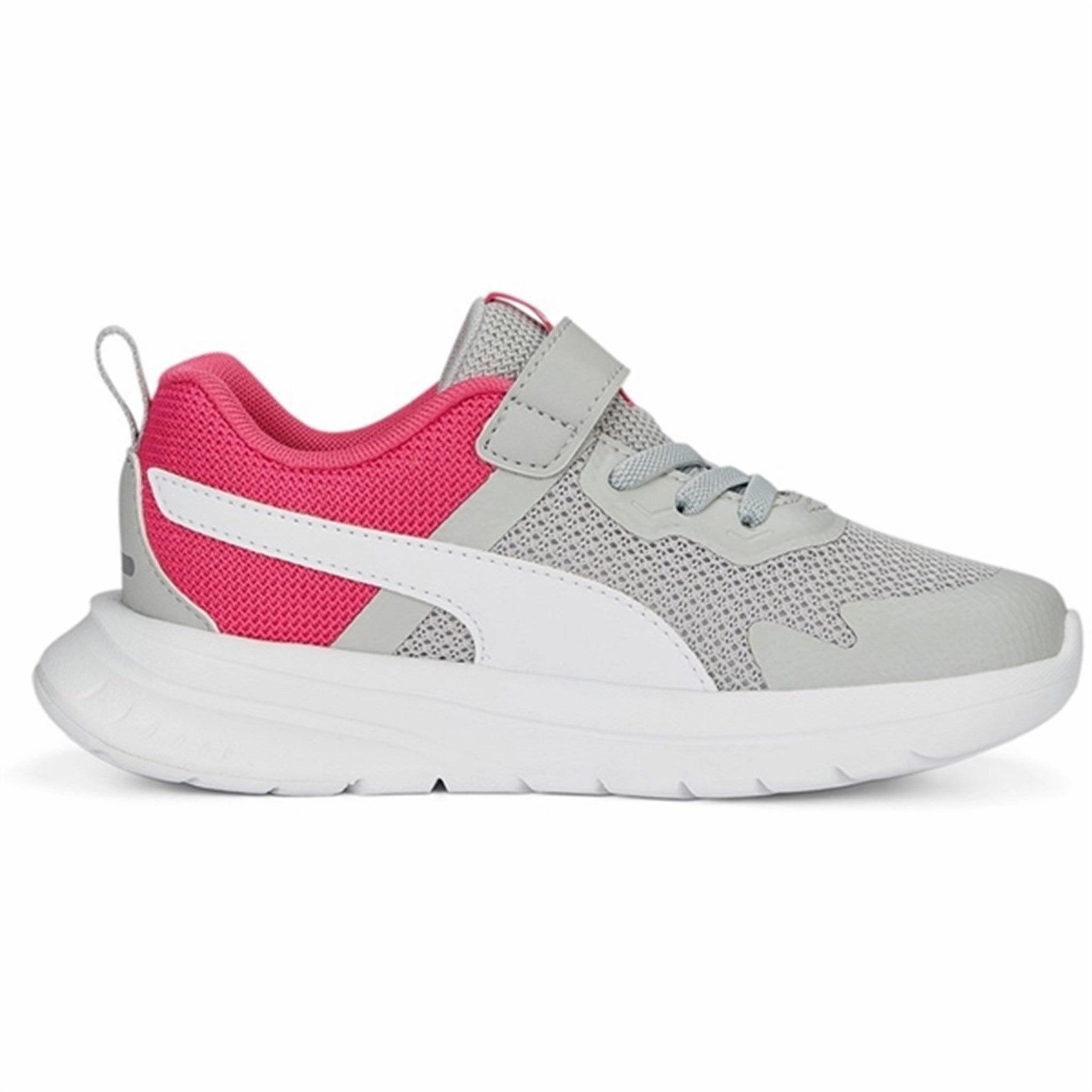 Puma Puma Evolve Run Mesh AC  PS Cool Light Gray-White-Glowing Pink Sneakers Trail shoes