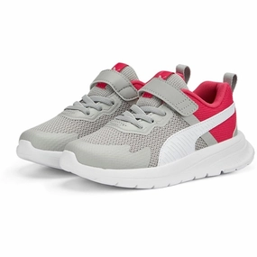 Puma Puma Evolve Run Mesh AC  PS Cool Light Gray-White-Glowing Pink Sneakers Trail shoes Golf shoes