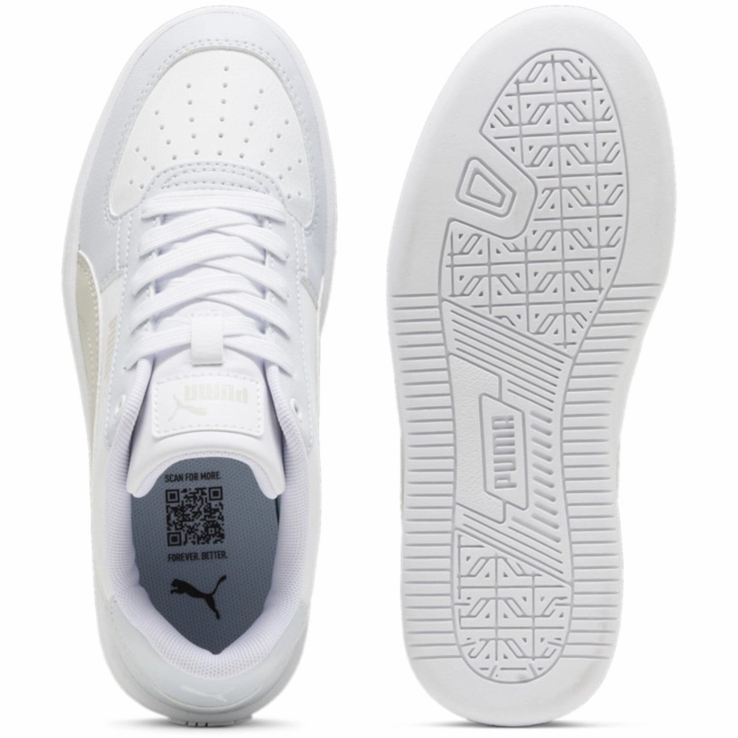 Puma Puma White Caven 2.0 Jr Ballet flats