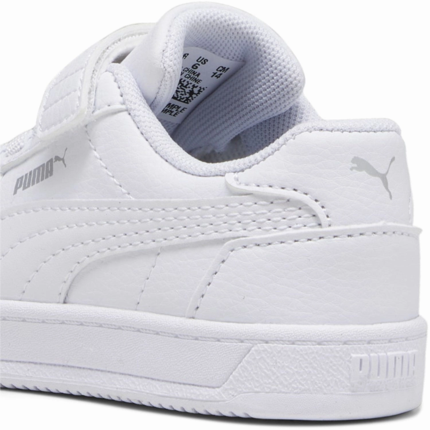Puma White Caven 2.0 AC  Inf Sneakers Luxury shoes