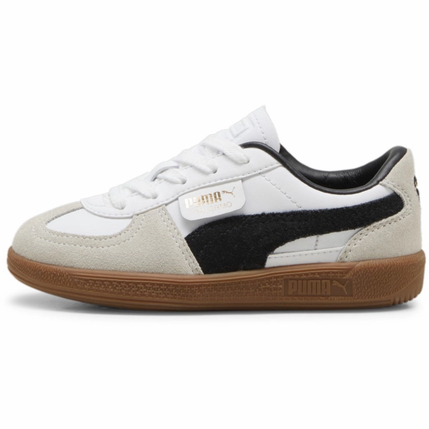 Puma White Palermo Lth PS Sneakers Slip-resistant
