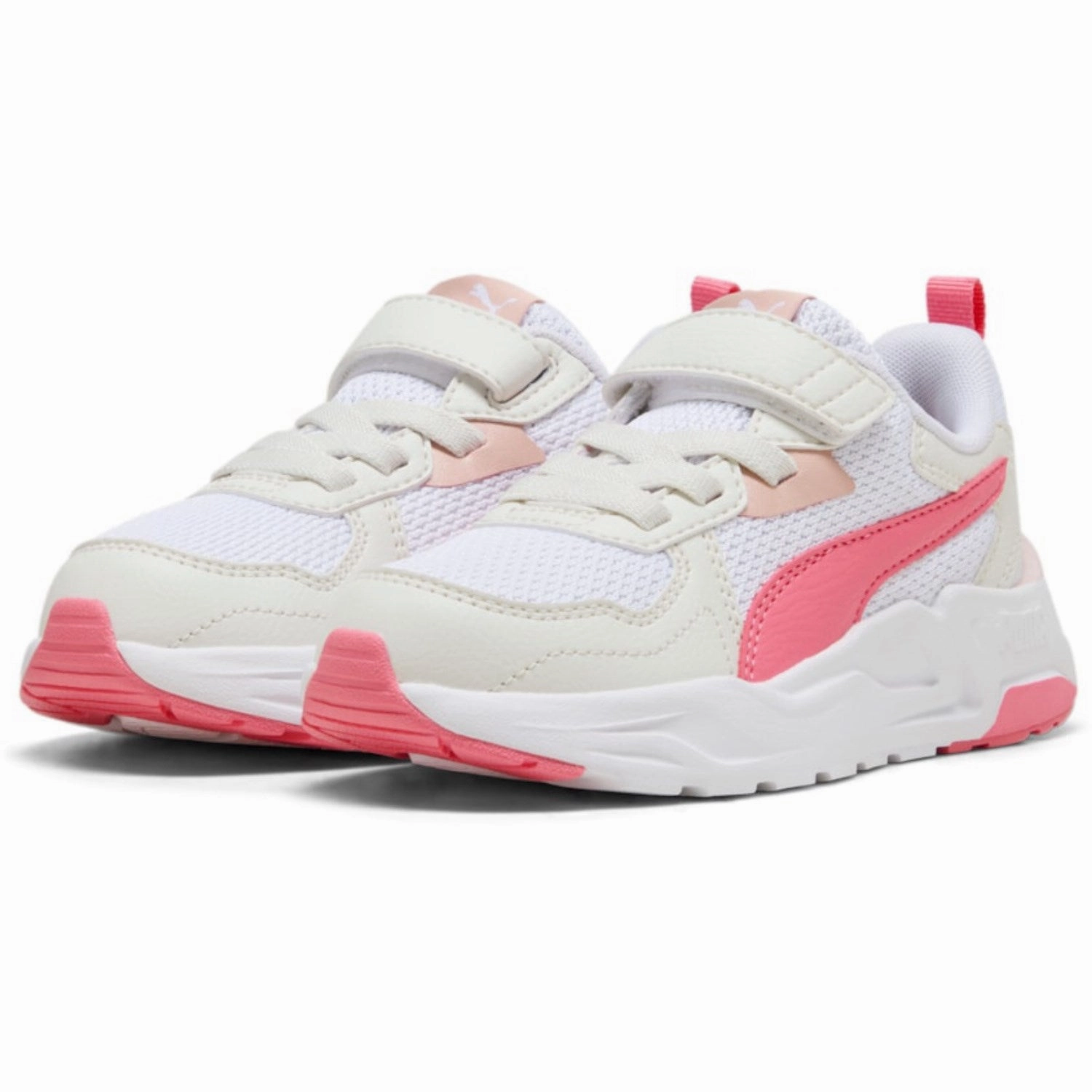 Puma White Trinity Lite AC  PS Sneakers Platform shoes Casual shoes