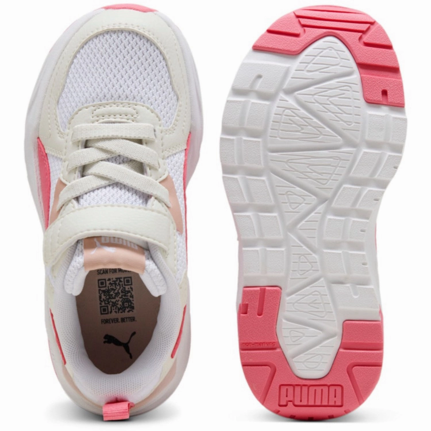 Puma White Trinity Lite AC  PS Sneakers Platform shoes