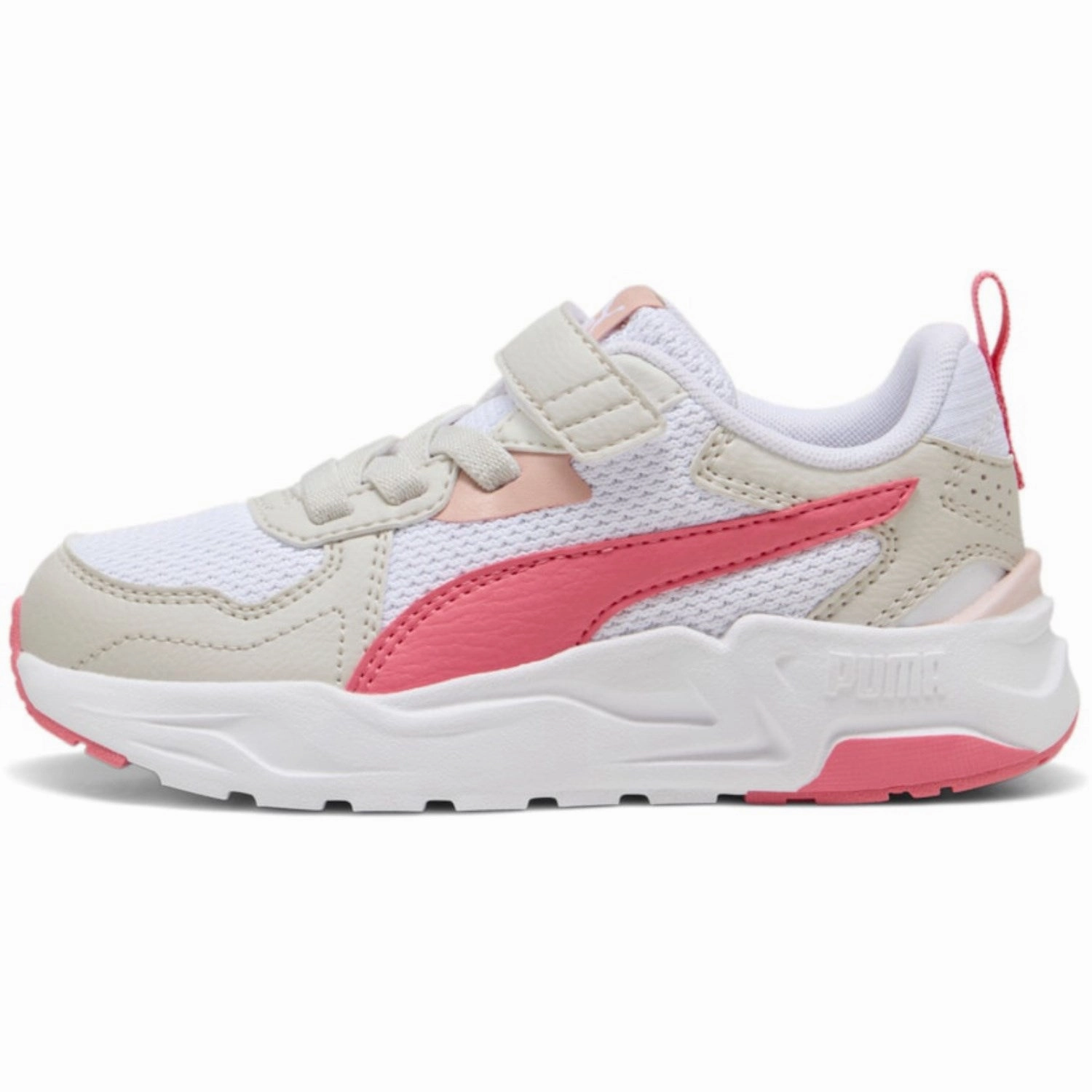 Puma White Trinity Lite AC  PS Sneakers Platform shoes