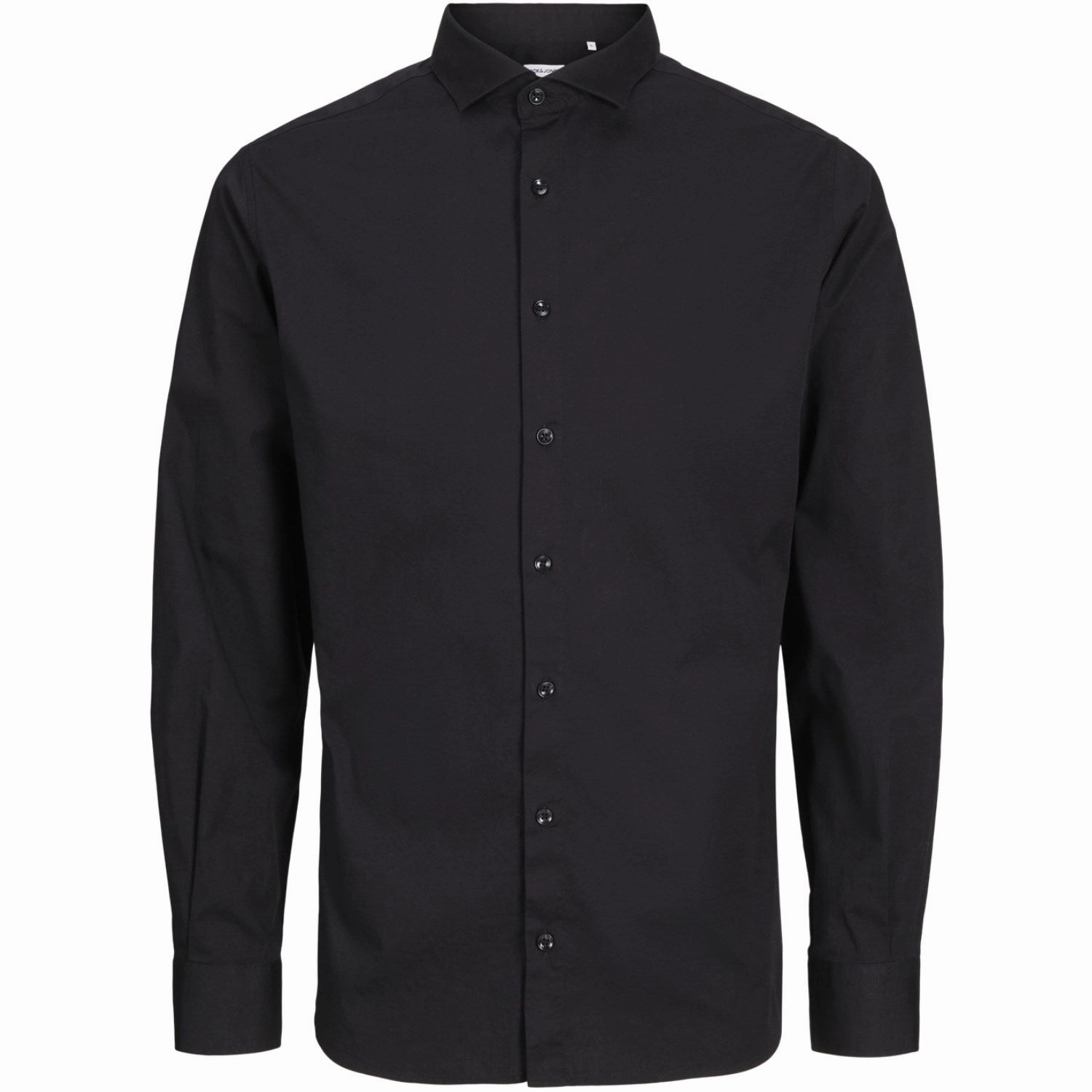 Elegance Jack & Jones Junior Black Axel Stretch Shirt Noos Authentic