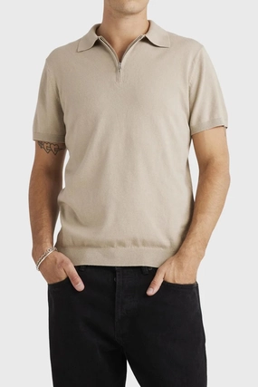 Quarter Zip Knit Light Khaki sale laptops sale car online