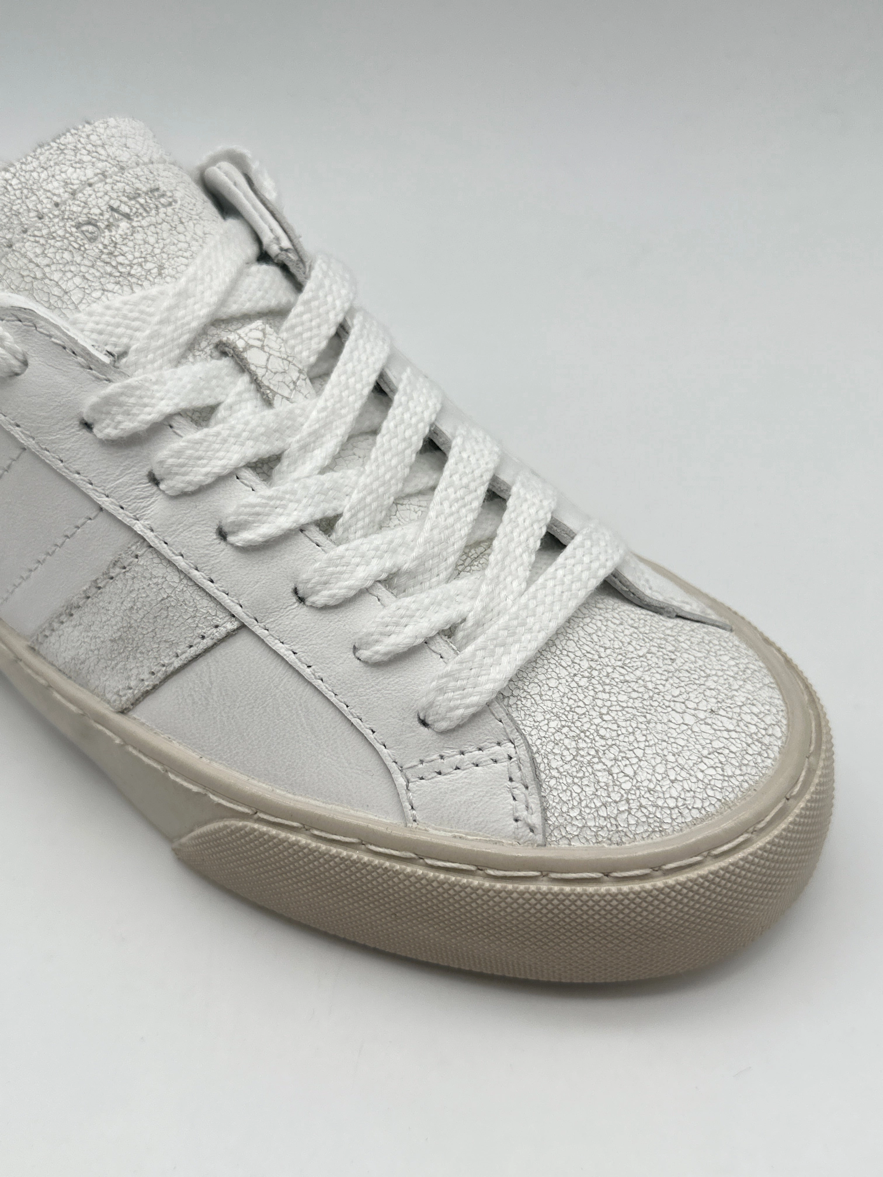 queenspark new arrivals ladies Sneakers Hill Low Used White In Pelle Bianca new collection shoes