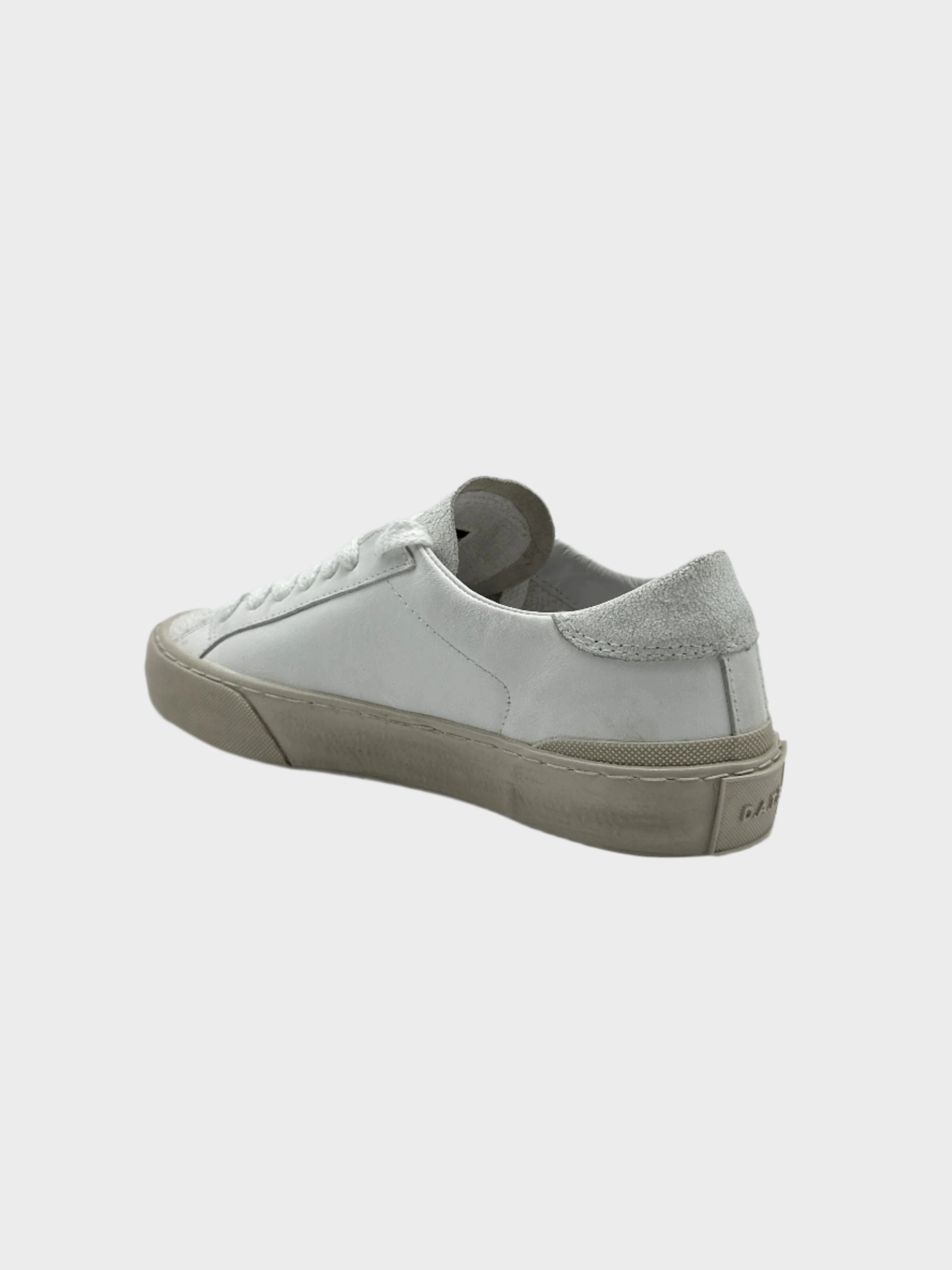 queenspark new arrivals ladies Sneakers Hill Low Used White In Pelle Bianca new collection shoes