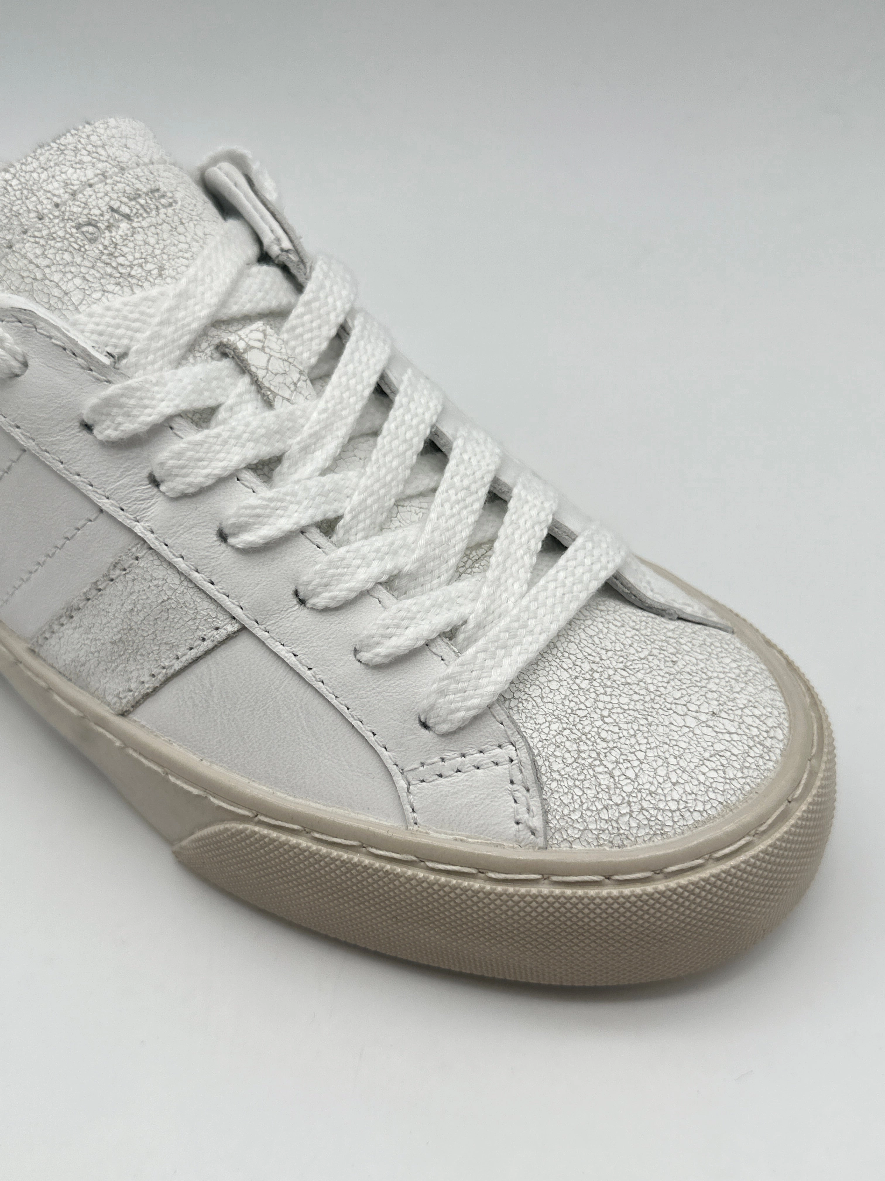 queenspark new arrivals ladies Sneakers Hill Low Used White In Pelle Bianca new collection shoes