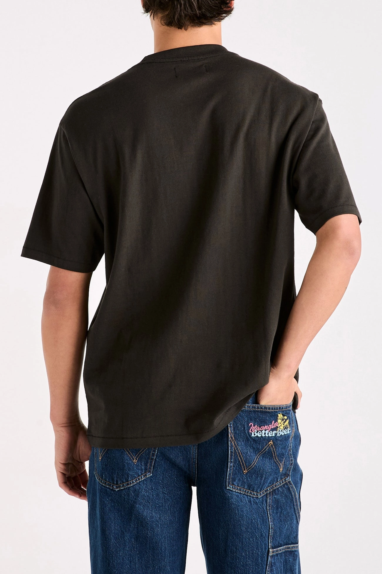 queenspark sale BB Thirsty Slacker Tee Worn Black